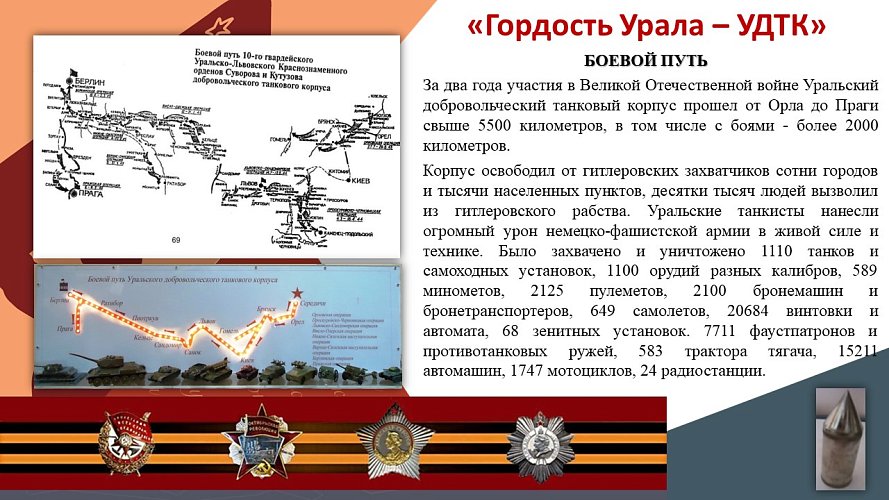 «Гордость Урала - Уральский Добровольческий Танковый Корпус (УДТК)»